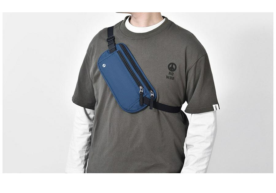 Waterproof Anti-Skimming Passport and Phone Waist Bag