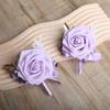 Simple Groom Rose Boutonniere Delicate Wedding Accessories Wedding Suit Corsage  Western