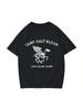 Camp Half-Blood Long Island Voix Crâne T-Shirt Unisexe Rétro Décontracté T-Shirt Streetwear Gothique Vêtements Unisexe Y2K