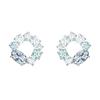 Alloy Stud Earrings Women's Blue Gradient 5570943