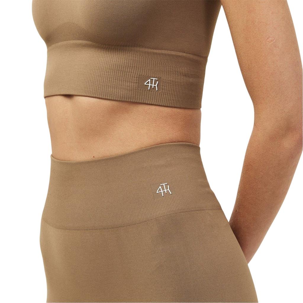 4th & Reckless Womens/Ladies Crew Neck Slim Crop T-Shirt