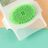 Cradle Cap Brush and Comb, Cradle Cap Brush Safe Baby's Scalp Brush with Soft Rubber Bristles, Help Gently Massage Care Scalp