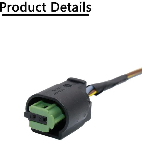 Outside Ambient Air Temperature Sensor & Connector Pigtail Plug 65816905133 65816905050 Compatible with BMW 128i 323i 325i 328i 330Ci 528i 530i 550i