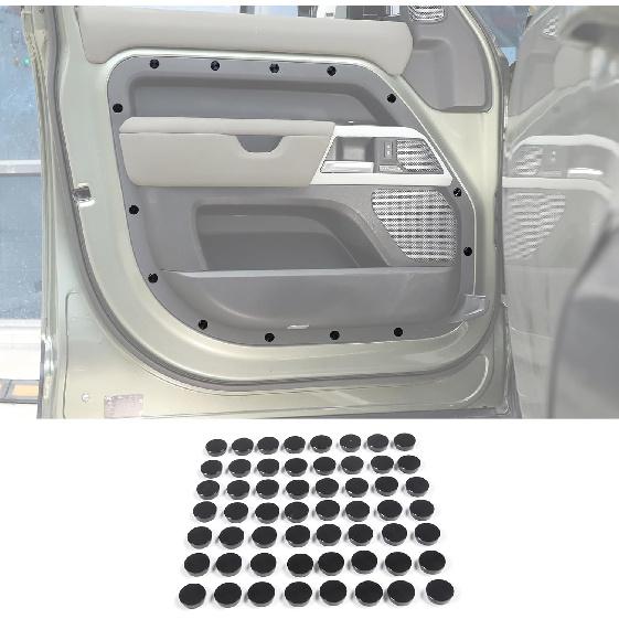 

Screw Decorative Cover for 2020-2023 Land Rover Defender 110 Accessories, 56 PCS Aluminum Alloy Car Screw Protection Cover Trim (Defender 110 - for 4 чёрный