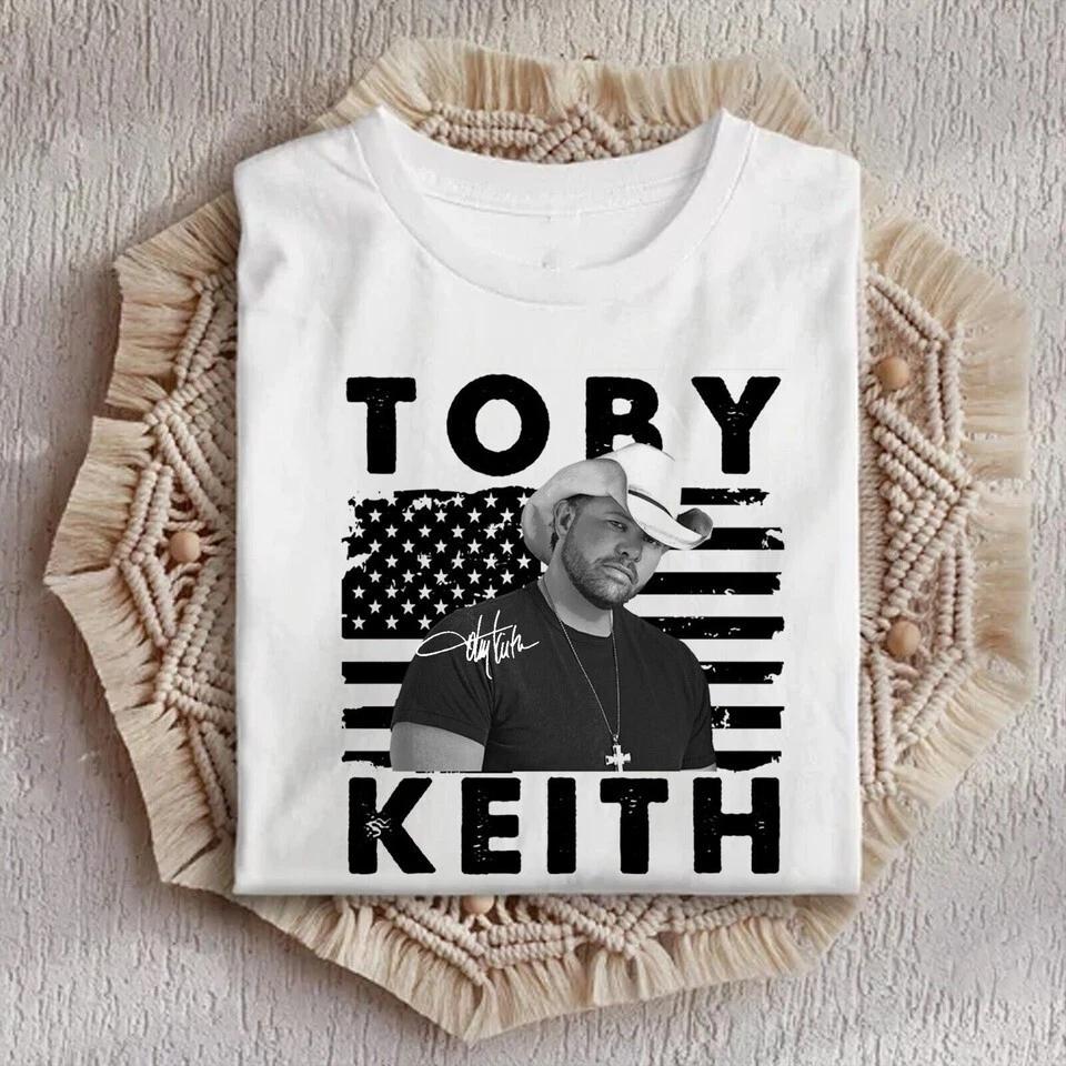 

Toby Keith Graphic Tee Unisex White Shirt, Toby Keith Shirt 4XL