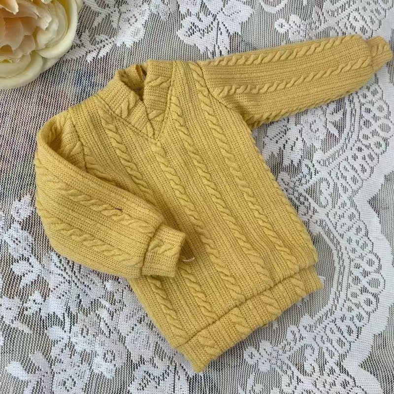 New 30/45/60cm Doll's Clothes for 1/3 1/4 1/6 Bjd Doll Loose Fitting Sweater Diy Girl Toys Dress Up Doll Accessories, No Doll