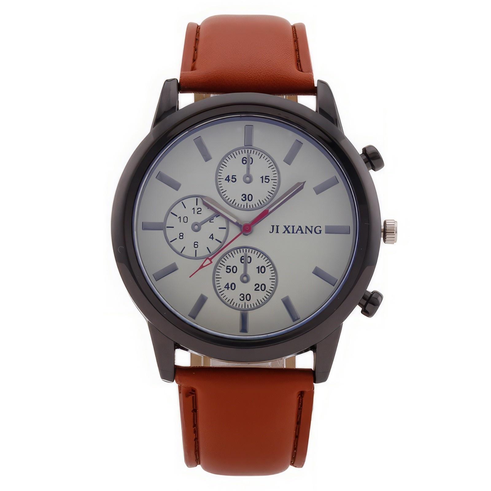 

Men s Waterproof Luminous Running Alarm Clock Watch One Size красный