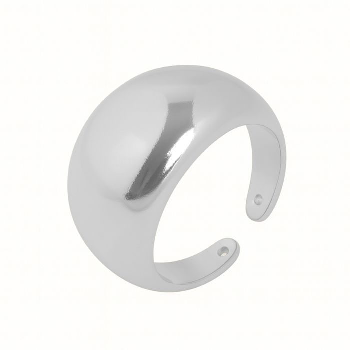 Bague - LUXENTER - Tanys - Taille réglable - Finition rhodiée - Largeur 12,4 mm
