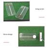 Golf Mini Putting Mirror Acrylic Golf Alignment Training Kits Teaching Equipment Putting Postures Correction Tool