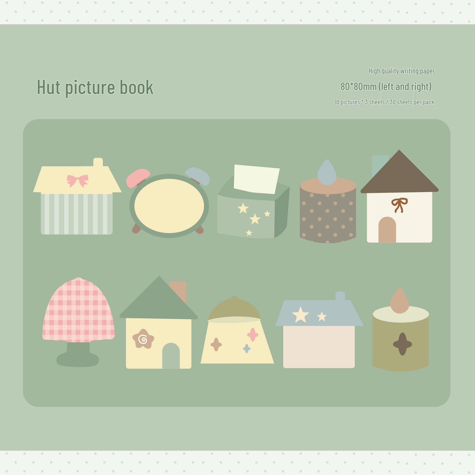 Mr. Paper Irregular Shape Sticky Notes - Salt Style Korean Illustration Memo Pads