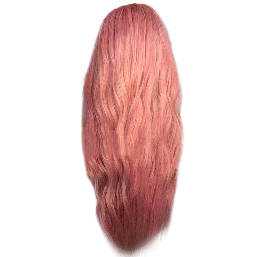 Sexy Gradient Cosplay Party Wigs Long Curly Hair Mixed Colors Synthetic Wig
