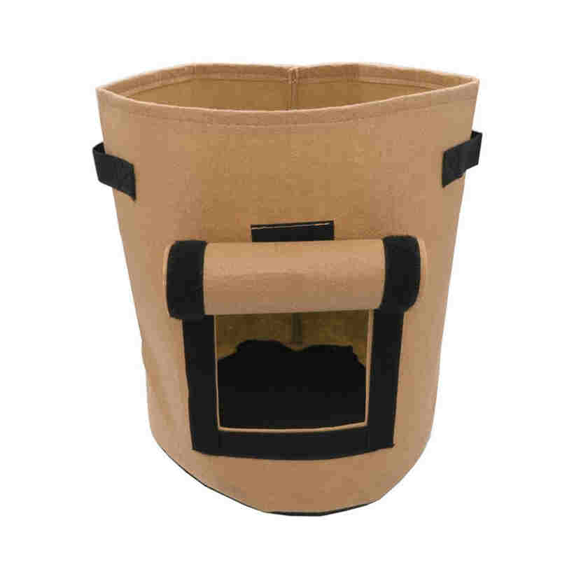 Felt Plant Potato Planting Bag Planting Bucket DIY Potato Tomato Planting Container Bag