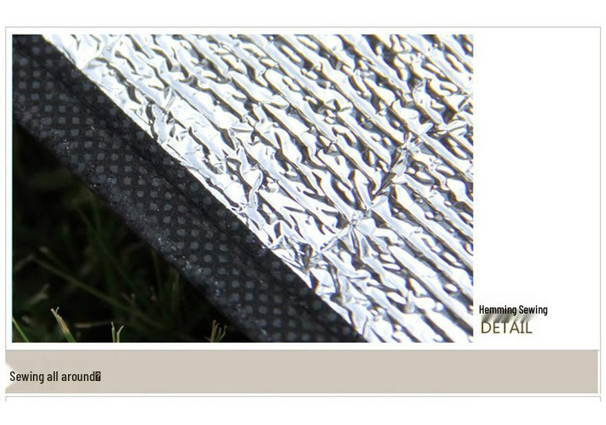 Hui Ling Yang Outdoor Aluminum Foil Moisture-proof Mat - Picnic, Beach, Camping Sleeping Pad