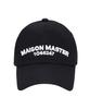 MAISON MASTER Curve Logo Ball Cap