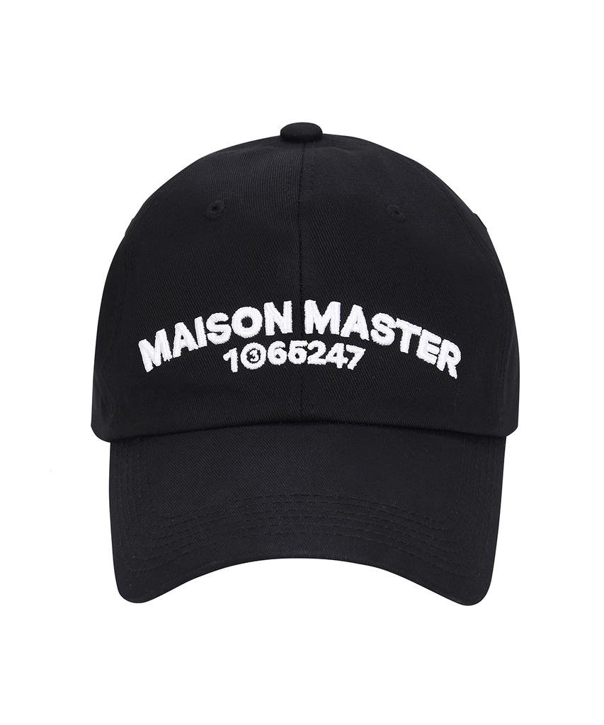 MAISON MASTER Curve Logo Ball Cap