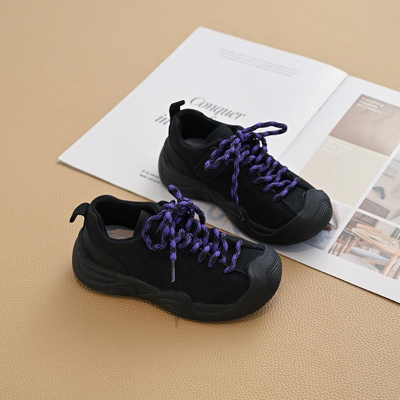 Girls' sports shoes autumn new girls outdoor mountain ugly cute shoes boys hiking children's shoes Korean version
