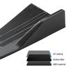 Pair Universal Car Rear Bumper Spoiler Lip Carbon Fiber Wing Trim Protection Anti-crash Diffuser Side Skirt Wrap Angle Splitter