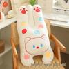 Süßes Polka-Dot-Katzen-Kuschelkissen Plüschtier