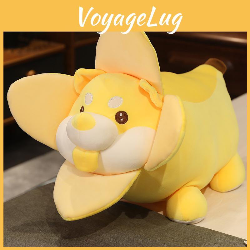Creative Banana Dog Plush Cute Doll Multifunctional Cuddly Pillow Cushion And
