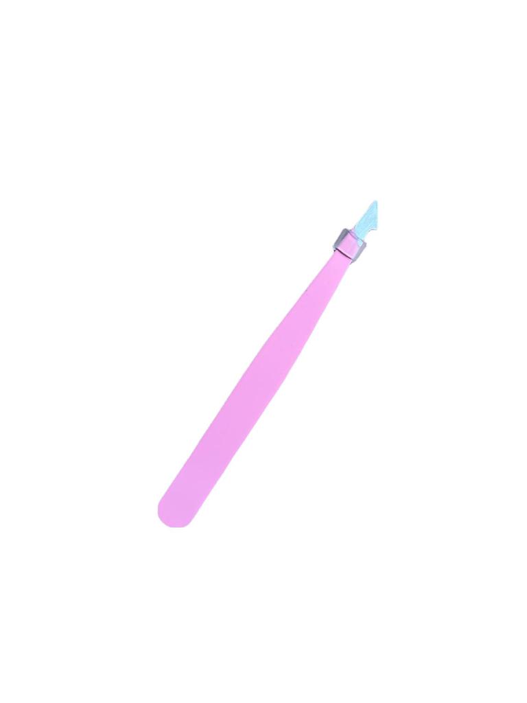 Black Multi-Tip Tweezers for Eyebrow Shaping and Hair Removal
