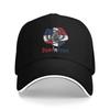 Sandwich Baseball Cap for Men & Women, 3-Layer Contrast Design Adjustable Hat, Lightweight Durable Cap