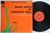 LP Record MILES DAVIS Miles Davis At Carnegie Hall CS8612 COLUMBIA US Jazz Used
