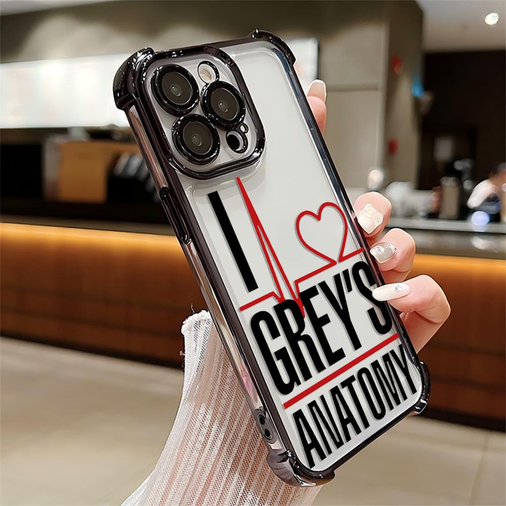

Greys Anatomy You are my person Plating Phone Case For iPhone 17 17e 16e 16 15 14 13 12 11 Pro Max X XR XSMax Mini Air Plus iPhone 14 Pro