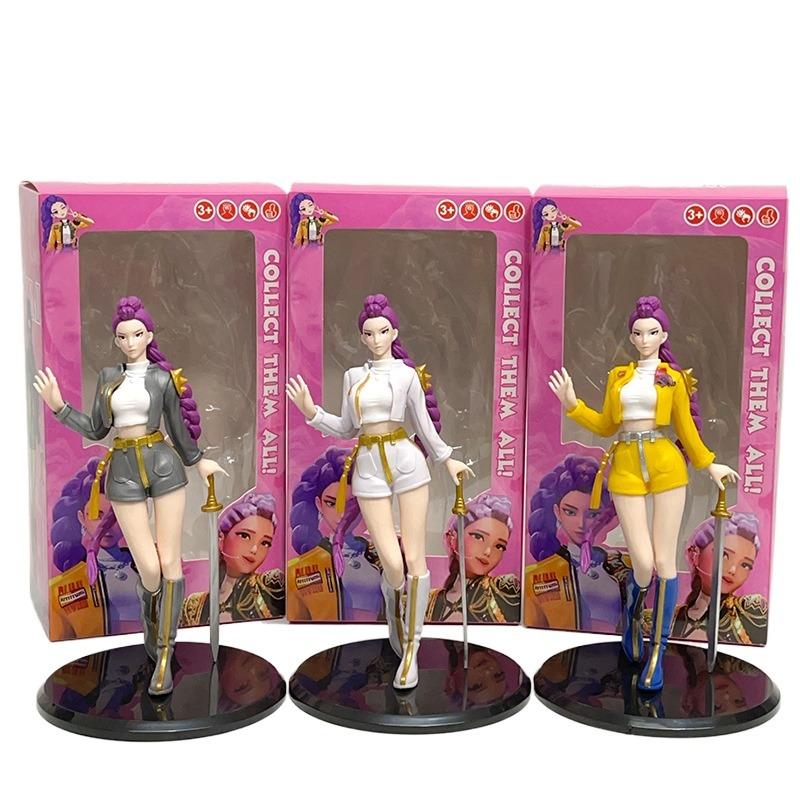 Demon Hunter Girl Group Figurines Lumi Mira Zoe Beautiful Girl Action Figure Desktop Peripheral Decor My Hero Academia My Melody