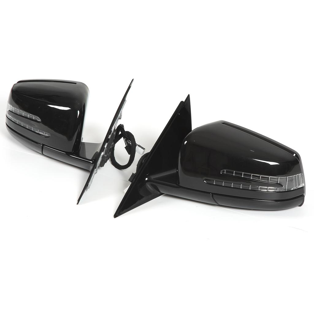 Side Power Door Mirror 2218100576 Heating Folding Turn Signal Mirror Replacement for Benz S Class W221 2007‑2013