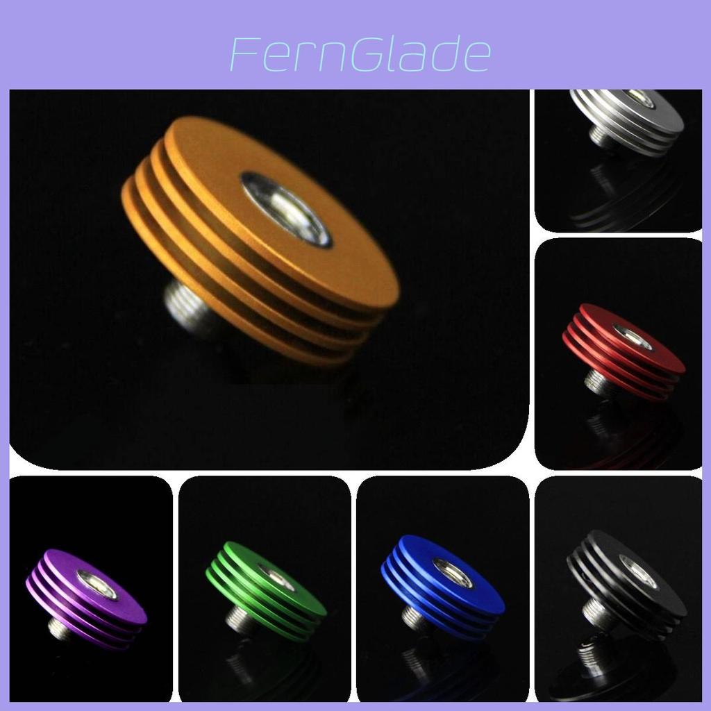 Multi-color Cnc Lathe Machined 510 Thread Aluminum Heatsink For Atomizers