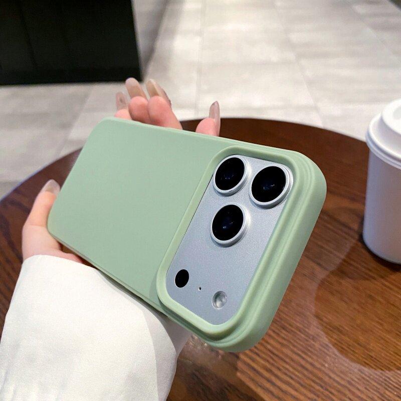 Multi-Color Orginal Liquid Silicone Anti-Drop Phone Case for IPhone 17 16 15 14 13 12 11 Pro Max Official Full Protection Cover