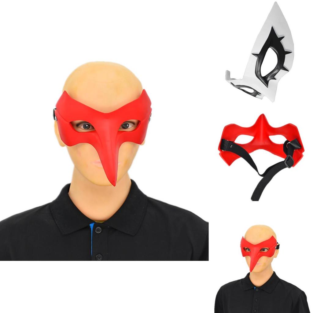 Amamiya Ren Resinmask För Temakostymfester Och Festivaler