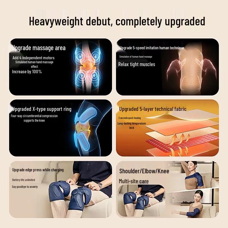 SKG W3 Second Generation Heated Knee Massager CN plug (adapter included)