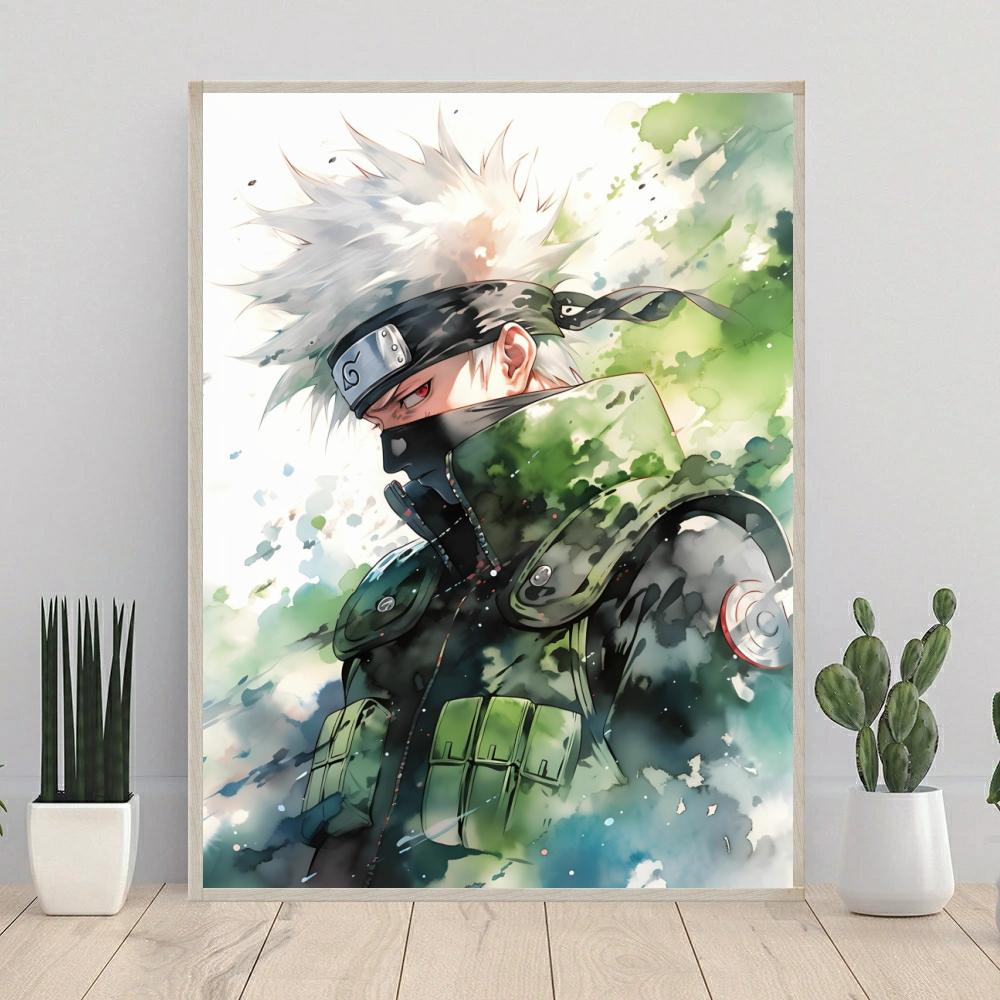 Hatake Kakashi 5D DIY Diamond Painting Naruto Embroidery Anime Cross Stitch Mosaic Rhinestones Hobby Home Decor Children's Gifts