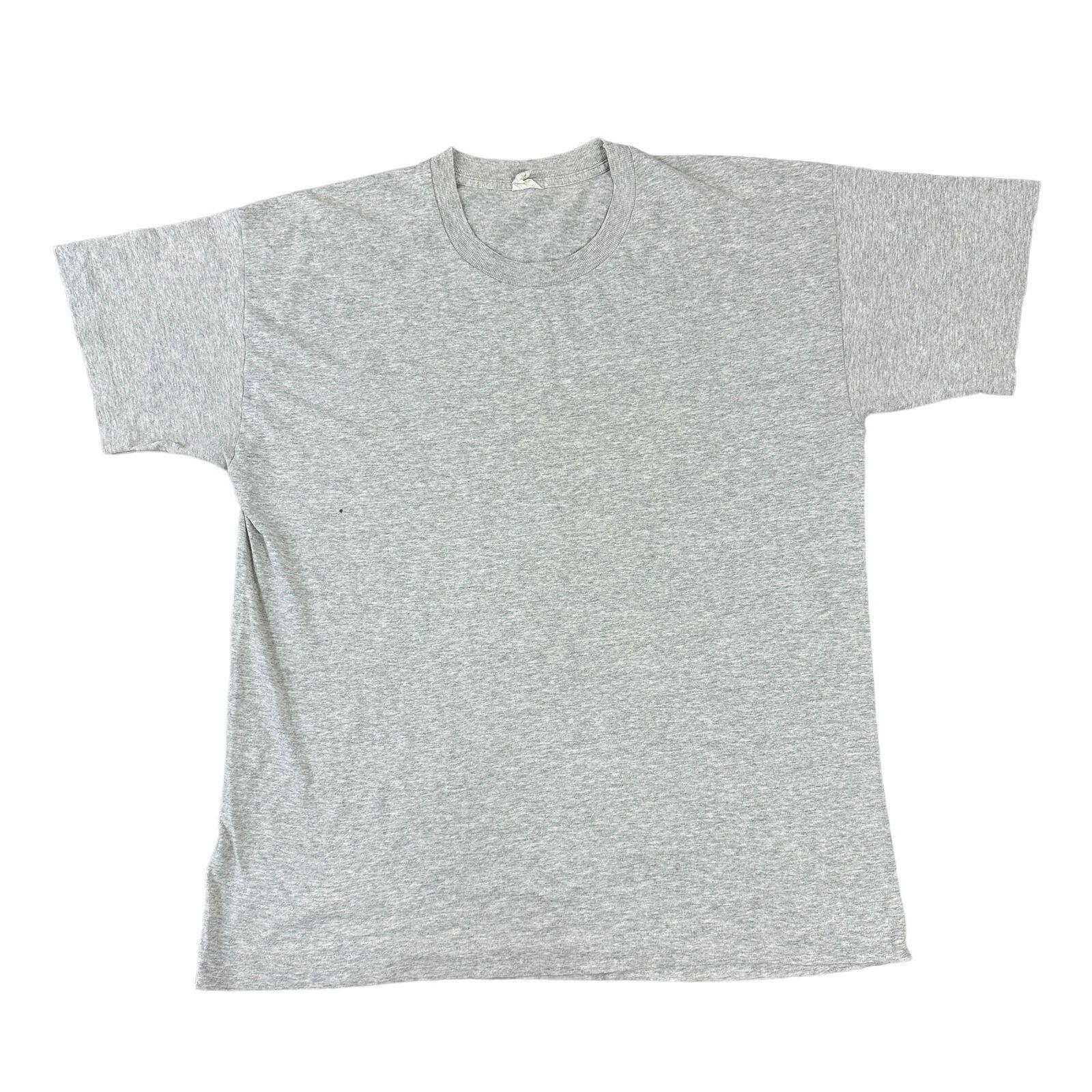 

Vintage Screen Stars T-Shirt Mens Womens Tees Top Single Stitch 90s Grey Mens 3XL