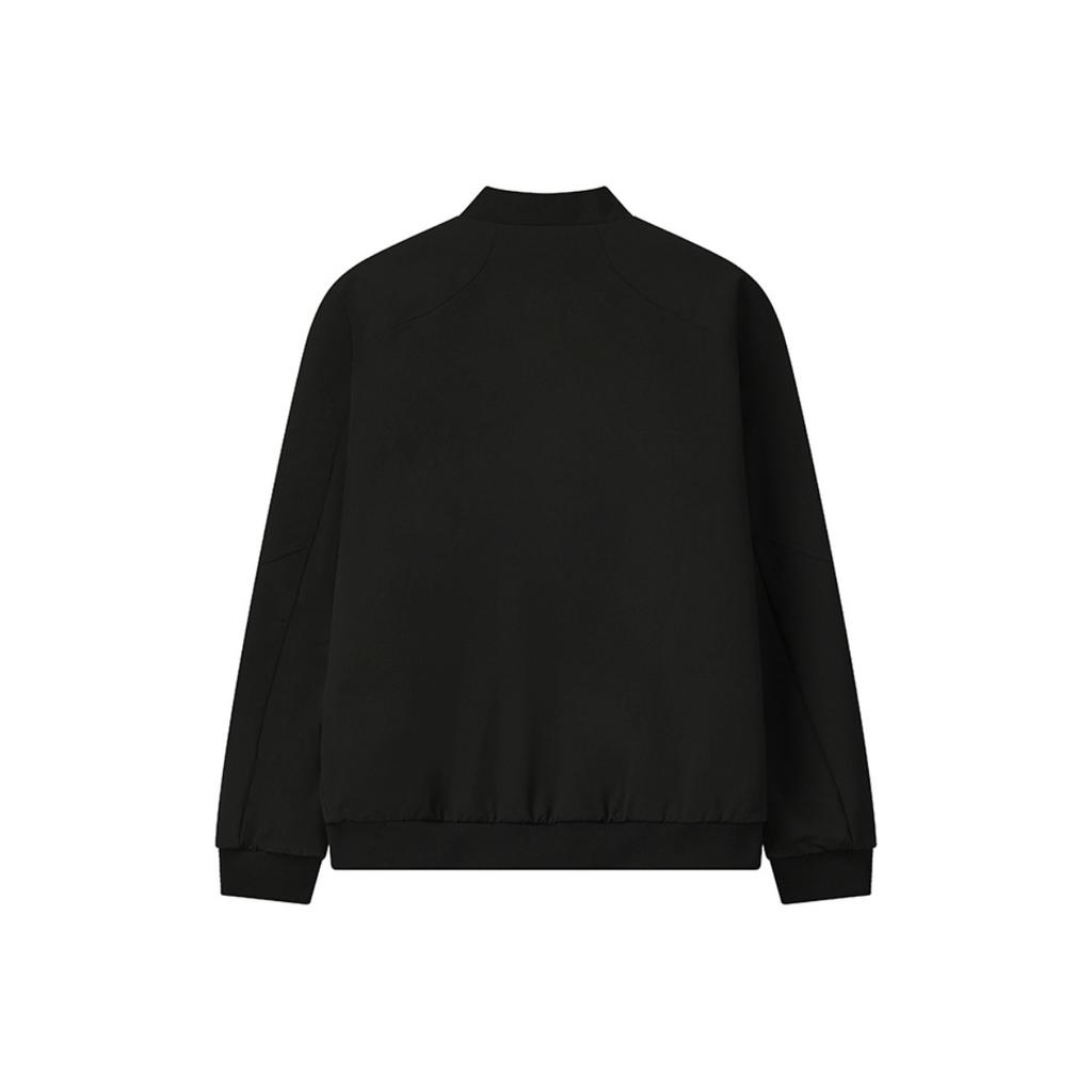 FILA White Classic Minimalist Solid Color Fashion Casual Versatile Woven Jacket Men Jacket F11M543703FBK