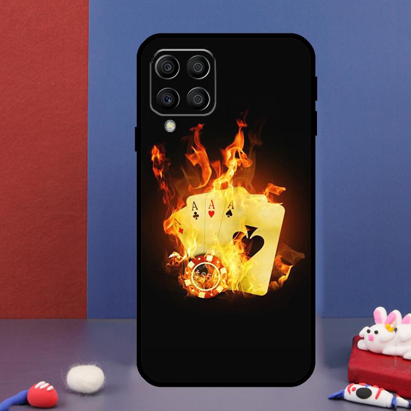 Las Vegas Casino Poker For Samsung Galaxy M14 M34 M54 M33 M13 M23 M53 M15 M55 M31 M51 M20 M30s M32 M52 Phone Case