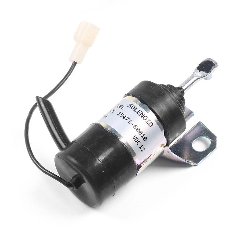 Pro Kubota Denso Palivový vypínací solenoid 052600-1001 052600-1000 15471-60010 12V Palivový vypínací solenoid