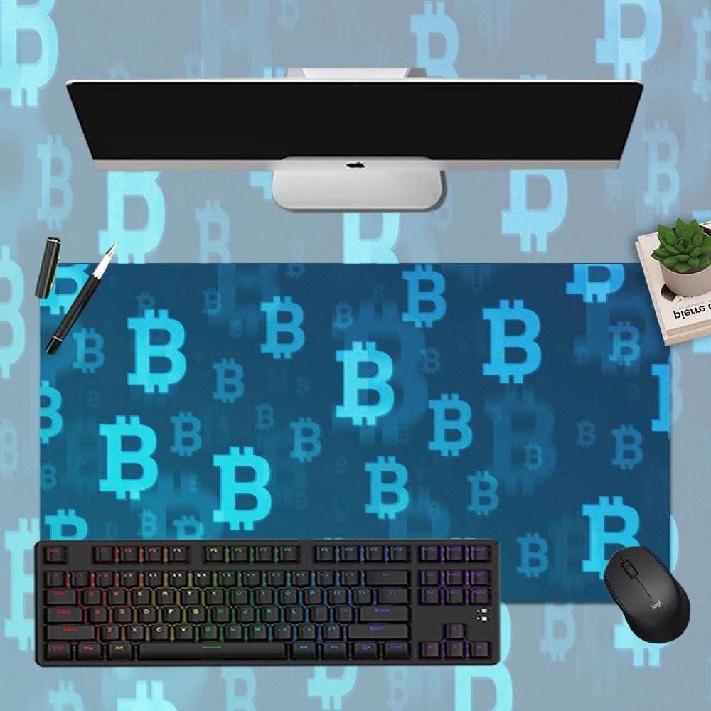 

Bitcoin Mousepad Boy Pad Natural Rubber Gaming Mousepad Desk Mat Size For Gameing World Of Tanks CS GO Zelda Not LockEdge10x10cm