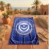 Asciugamano da Spiaggia Morbido Asciugatura Rapida Tema Portsmouth FC?Asciugamano Asciutto Per Vacanze Estive Al Mare Nuoto