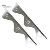 Kitchen Stove Gap Cover 2Pcs Stainless Steel Filler for Oven And Metal Side Protector Countertop Heat Resistant Counter Stovetop Guard Expandable