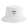 Unisex Camel Print Bucket Hat Reversible Retro Fisherman Cap Available In Multiple Retro Colors Outdoor Sun Protection Hat