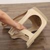 HUIHUADU Extra-Thick Square Plastic Stool