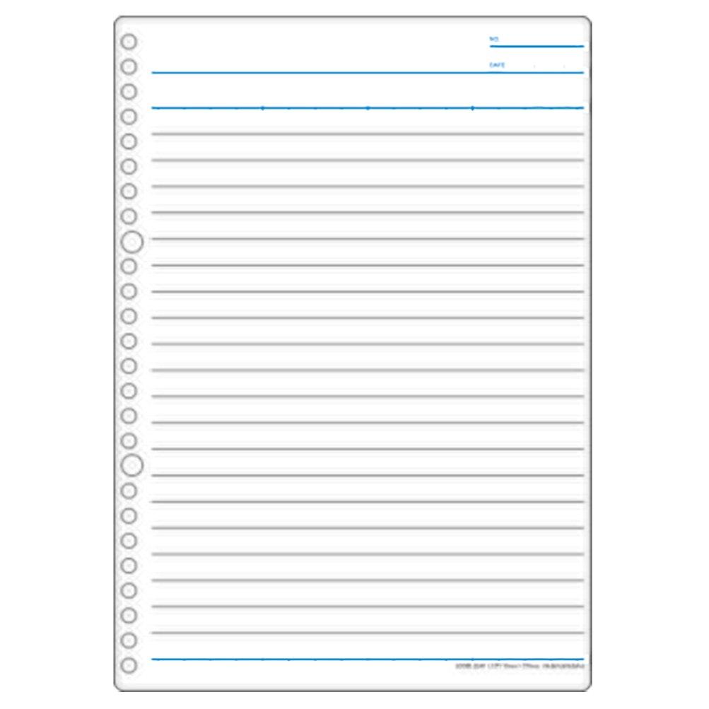 Maruman B5 10mm 30 Sheets per Pack L1211 Loose-Leaf Paper, Size, Ruled, Width, (10 Packs)