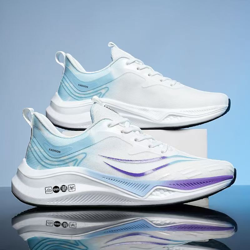 Men's running shoes Student sports casual shoes Lightweight non-slip versatile soft sole