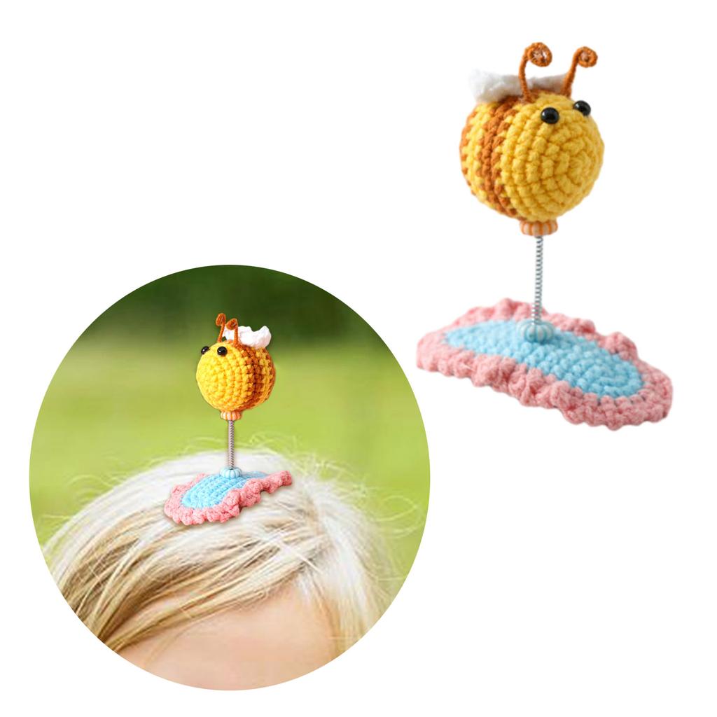 Fun and Colorful Nature inspired Hair Clips Comfortable Stereo Bee Shaped Hairpin for Daily Wear Dates Parties Gathering