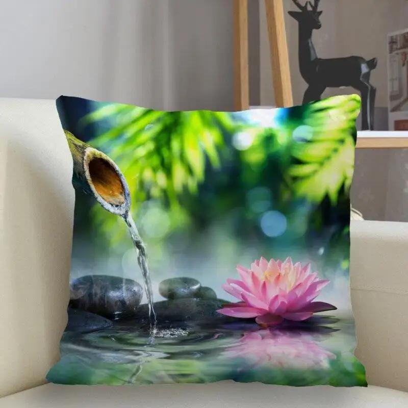 

Новая наволочка из камня Zen, украшение для дивана, наволочка для дома 45x45cm