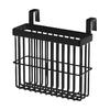 Basket Hanging Behind The Door Kitchen Cabinet Door Organizer Wall Mounted Self Adhesive Storage Basket