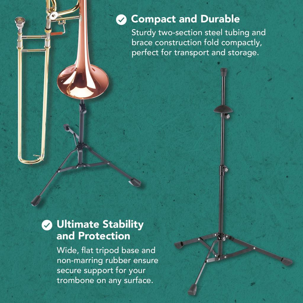 K&M Trombone Stand Black 1499