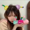 Children's Cute Twist Stick Hairpin Antenna Doll Dopamine Little Girl Hairclip Cartoon Funny Hair Accessories